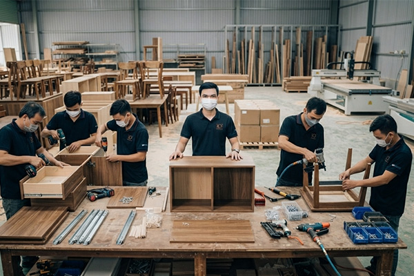 Khu vực lắp ráp